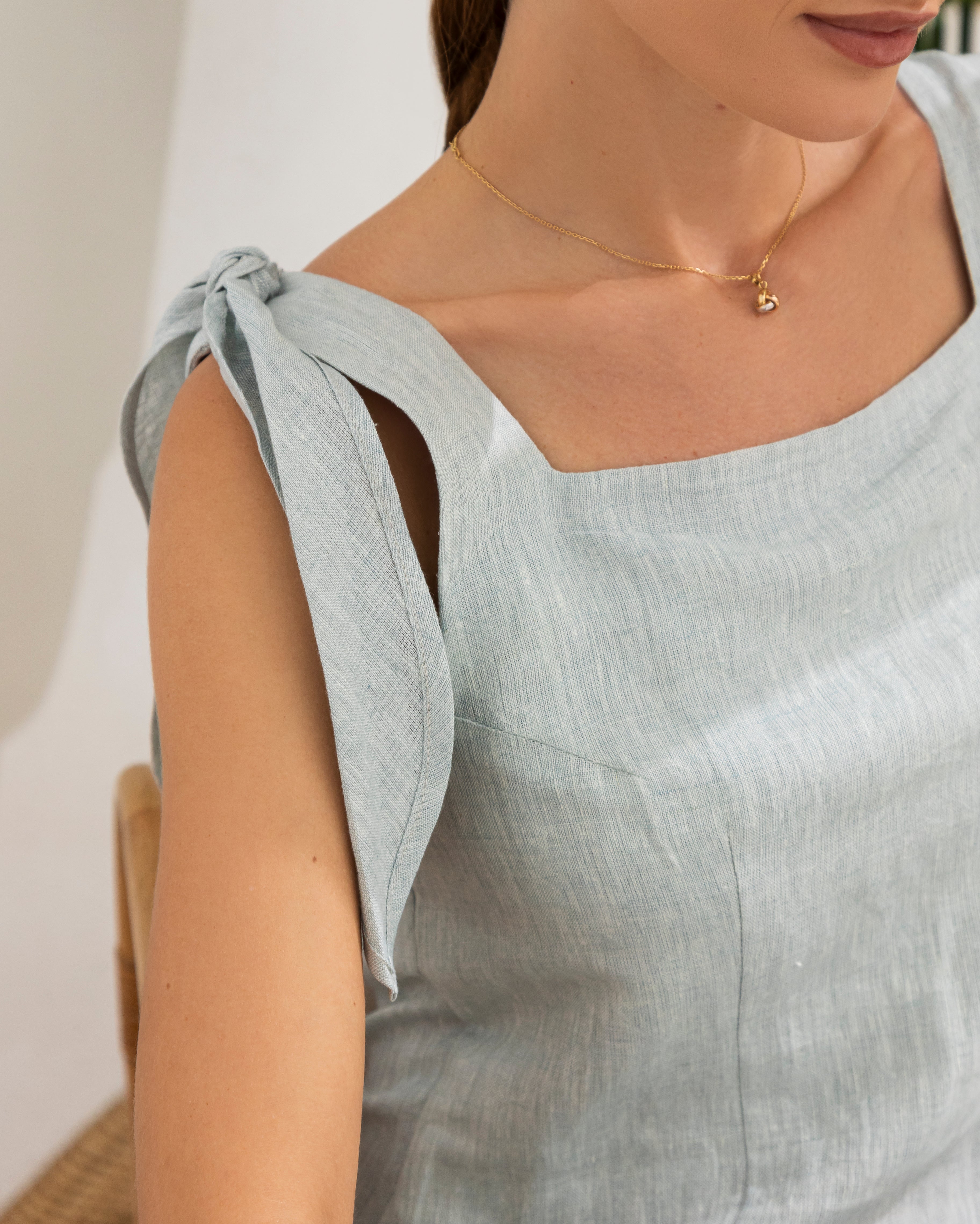 Blue Dust Breeze Dress