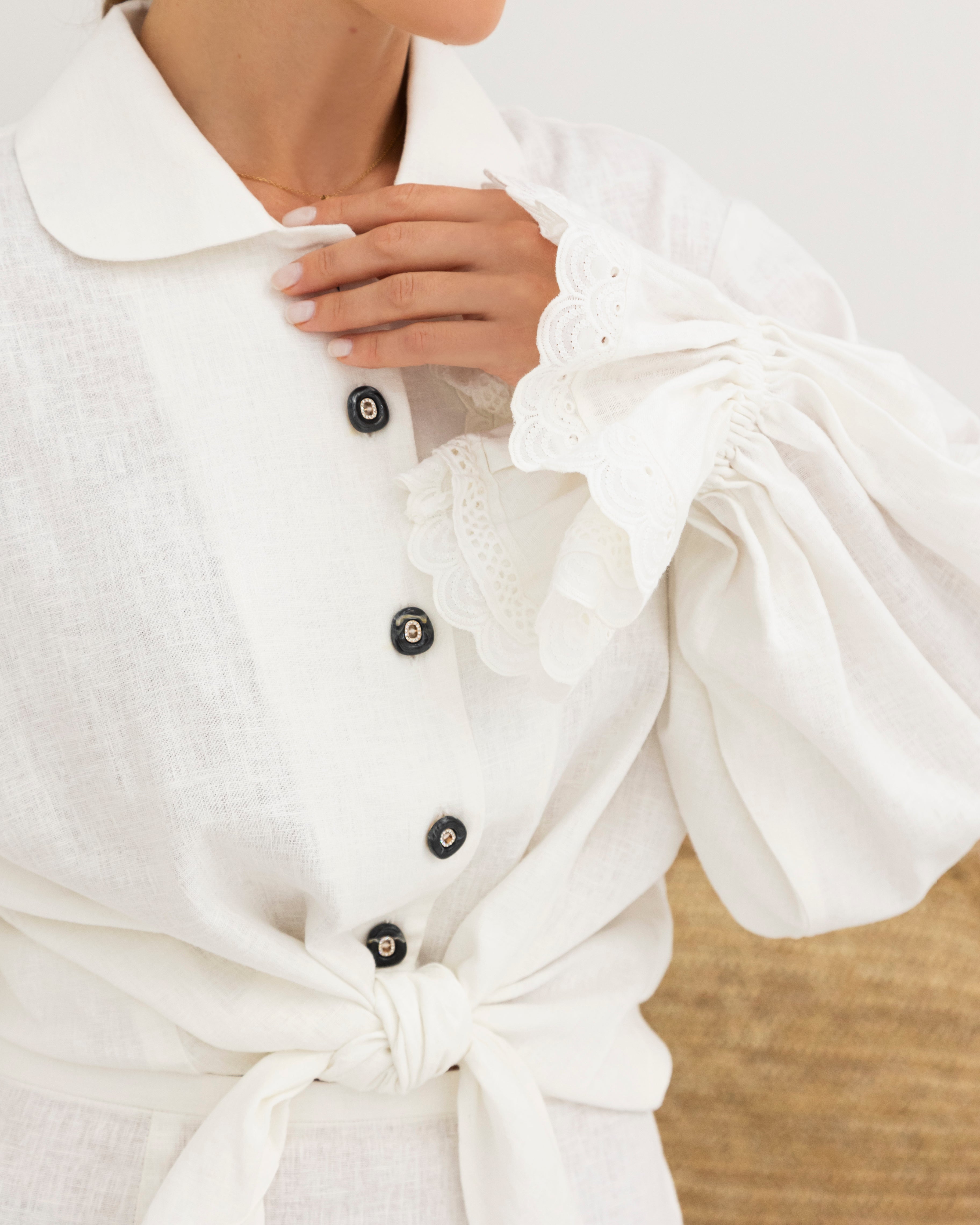Ivory Breeze linen set