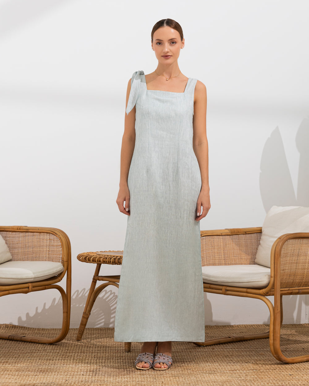 Blue Dust Breeze Dress
