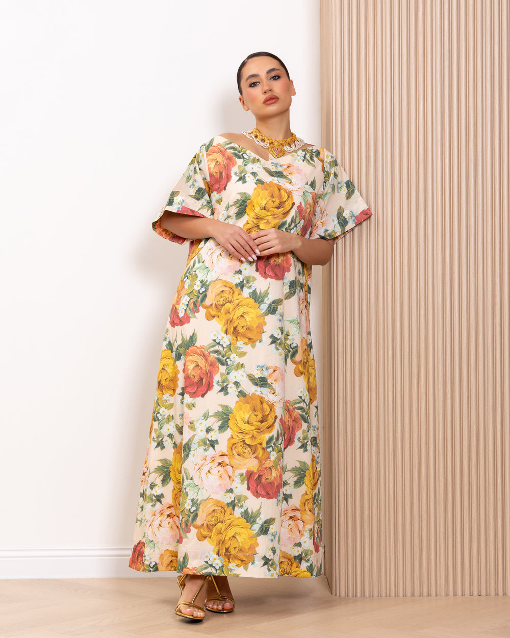 Vintage Bloom Kaftan